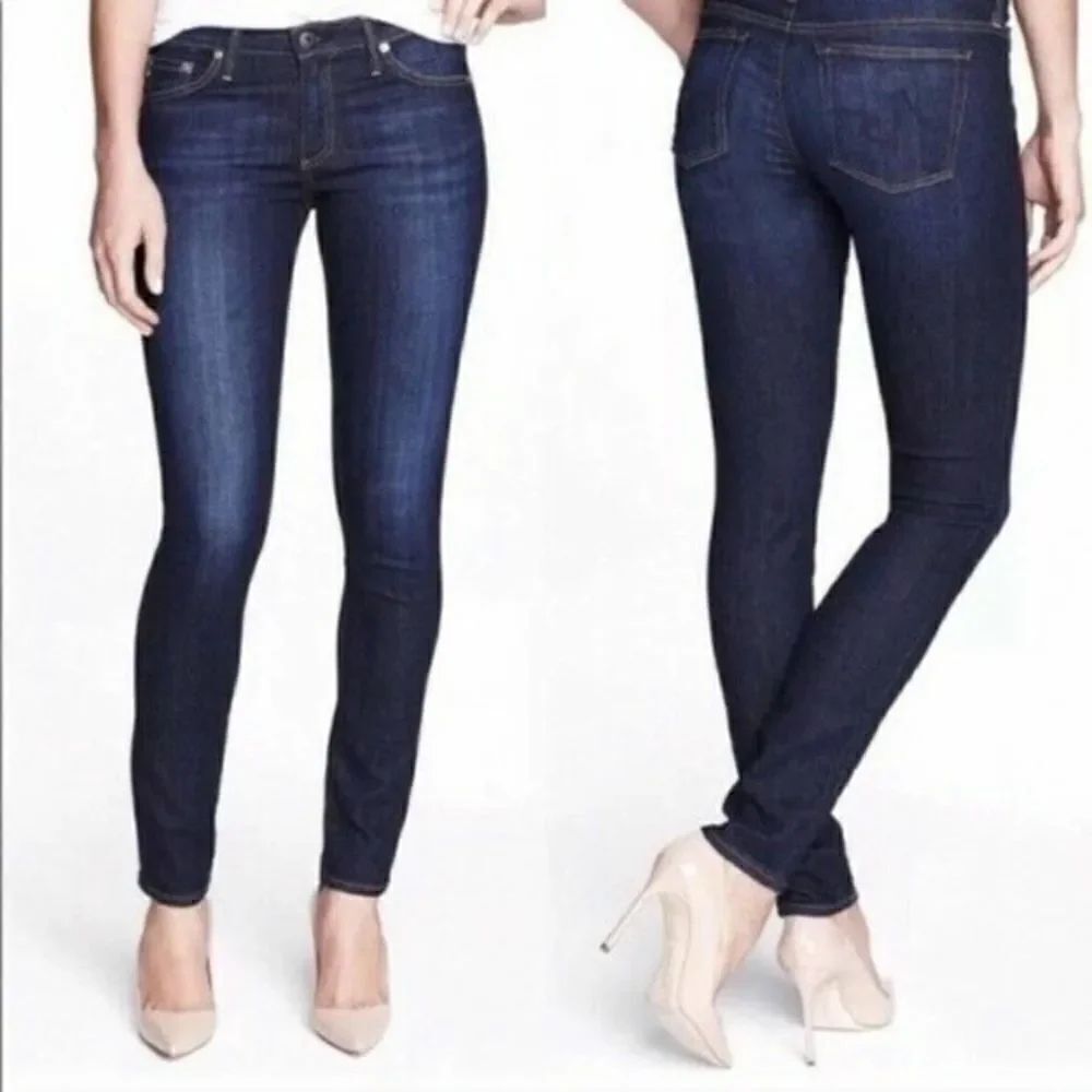 AG ‘The Stilt’ Cigarette Mid-Rise Jeans